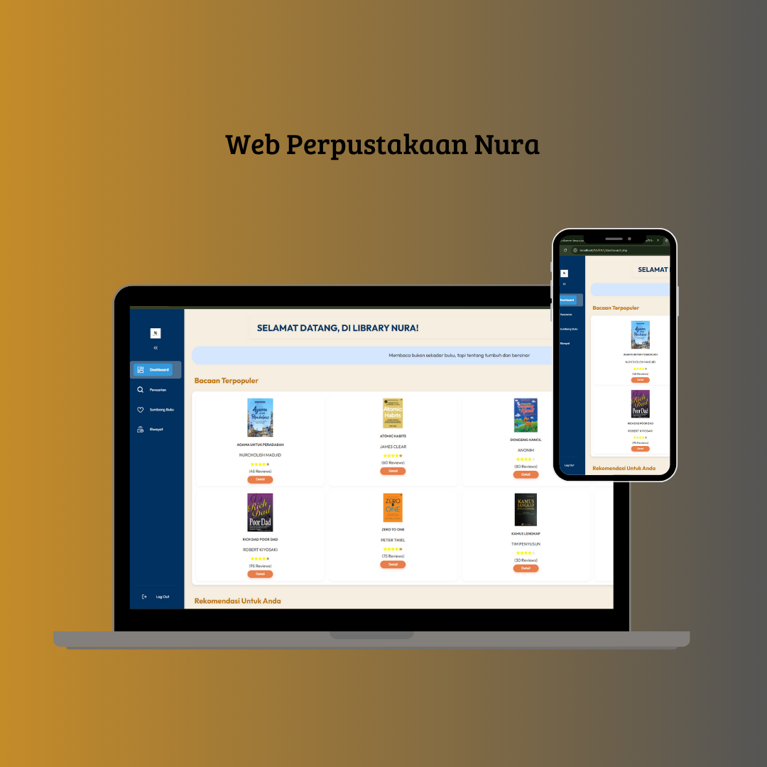 Website Perpustakaan Nura